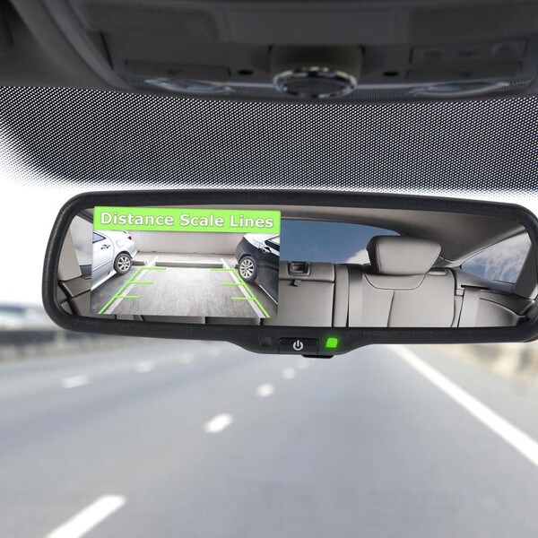 Main product image for Pyle PLCM4550 Rear View Mirror Monitor Assembly + B 267-7422